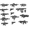 BrickArms Modern Combat Frontline Pack, confezione da 14 pistole personalizzate per minifgures LEGO®