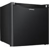 Upstreman Mini Frigo con Congelatore 46L, Silenzioso, Porta Reversibile, Termostato Regolabile, Risparmio Energetico, Frigorifero Piccolo da Ufficio, Camera, Hotel, Nero Lucido -FR17
