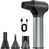 KACNON Soffiatore ad Aria Compressa Elettrico 330000 Giri/min, Spray ad Aria ad Alta Pressione, Mini Air Duster Potente - Kit di Pulizia Senza Fili per PC, Laptop, Auto, Divano e Apparecchi da Ufficio