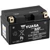 Yuasa TTZ10S - Batteria VRLA per moto, 12 V, 190 CCA pre-riempita e pronta da montare, senza manutenzione