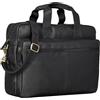 STILORD "Thompson" Borsa Portadocumenti Pelle Grande Vintage Ventiquattrore Porta PC 15" Cartella Borsa a Tracolla Borsa da Lavoro per Uomo Donna Cuoio Vero Colore:nero