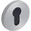 Vachette Set di rosette quadrate Ø 52 mm ROSACES MUZE, ARTIS, SCULPT - Chiave I per porta d'ingresso, cantina, ufficio, garage - fissaggio invisibile - garanzia 10 anni - in acciaio inossidabile