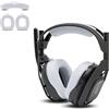 WC Mod Kit A50 - Cuscinetti auricolari in gel rinfrescante + fascia di ricambio per Astro A50 Gen 4, Gen 5 e A50X di Wicked Cushions | Comfort, raffreddamento e durata migliorati | White