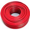 SeKi Cavo per altoparlante, 2 x 4,00 mm², 50 m, colore: Rosso
