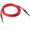 POPPSTAR Cavo per strumenti da 2 m (cavo jack mono con spina da 6,3 mm), cavo per chitarra, rosso