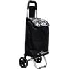 Trolley Per La Spesa Fabrizio Punta Wheel – 36 Litri, Ruote Da Pattino, Nero, Con Asta Telescopica E Tracolla - 3