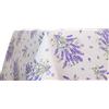 SOFFICIOSO Tovaglia Copritavolo Cucina Pranzo Puro Cotone Modello Fiori Lavanda Lilla RP 90x90 Lavanda
