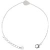 MILOR - Bracciale Donna Argento; Bracciale con Ciondolo Goccia; Regalo Compleanni, Anniversari, Festa Donna, Festa Mamma
