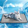 Fuzhik Tappetino Refrigerante per Gatti e Cani Tappeto Rinfrescante per Gatti Materassino Refrigerante per Animali di Piccola Cuscino Perfetto per Cani in Estate 60 x 51 cm Cuscino Rinfrescante