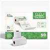 eco roolls Rotoli di carta CE 57 mm x 35 mm di diametro, rotoli termici EC Terminal, 50 pez