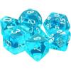 Epic Forge HDT-02 - Set di 7 dadi in scatola - Gemme Azur