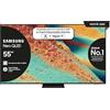 Samsung Smart TV 55'' QE55QN85FAUXZT Neo QLED 4K, NQ4 AI Gen2 Processor, 4K AI Upscaling, Dolby Atmos & OTS Lite, Simple Chamfer Design, 2025