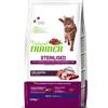 NovaFood Trainer Natural Trainer Sterilised Anatra 1,5 Kg Crocchette Per Gatti Sterilizzati