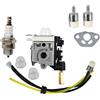 DORFEY Adatto for carburatore Sthil Bongo 3 adatto for trimmer srm210 Srm211 Gt200 Pe200 Hc150 Shc210 Nіw Il prezzo di(Srm210 kit 2)