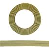 ME:NaMa Nastro sbieco in 100% cotone - 10 m x 18 mm (piegato) - Nastro di alta qualità - Nastro sbieco - Ideale per cucito fai da te - Prodotto in Belgio su un rotolo (verde oliva)