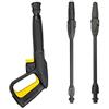 BEAR FORCE Ugello a lancia ad alta pressione per pistola a spruzzo ad acqua ad alta pressione Ugello a lancia turbo rotante a getto d'acqua per Karcher K2 K3 K4 K5 K6 K7 Idropulitrici
