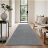 Enyhom Tappeto Corridoio Lungo 80 x 300 cm, Super Assorbente Tappeto Cucina Antiscivolo Lavabile in Lavatrice Passatoia Cucina, Moderno Soffice Tappeto Lungo per Corridoio, Ingresso, Lavanderia
