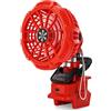 Taingwei Ventilatore portatile con grande clip, compatibile con la batteria al litio Milwaukee M18, 18v ventilatore da tavolo alimentato a batteria con 3 impostazioni di velocità (la batteria non è inclusa)