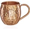 NKlaus 140g tazza di rame puro 100% Ayuverda tazza ovale Moscow Mule 500ml 11261