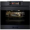 Kaiser EH 6347 - Forno da incasso elettrico pirolisi grigio grafite opaco Moire 86 l, display TFT