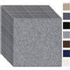 Bcuuozeeing Piastrelle autoadesive per moquette 30x30cm - Set da 10 pezzi - 0,9 m² - Piastrelle per moquette con retro, moquette autoadesiva, moquette resistente per appartamento, ufficio, attività commerciale