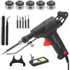 Strixorn Utensili per saldatura laser industriali, saldatore multifunzione, saldatore laser, pistola per saldatura automatica, set saldatore multifunzione, pistola per saldatura a mano con 5 fili di saldatura