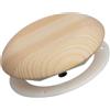 EUROPLAST Ø 100mm Diffusore Universale di Mandata e Aspirazione in Legno per Sauna - Valvola d'aria Regolabile per Parete e Soffitto - Coperchio di Ventilazione