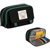 Trousse scolaire 3 compartiments grande capacité TRIZIP PASTEL - Viquel