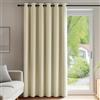Deconovo Tenda Oscurante da Interno 270 CM Altezza 1 Pannello, Tende Oscuranti Termiche Isolanti per Interni Finestre con Anelli, 200x270 CM, Beige Scuro
