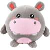I-TOTAL® - Cuscino Morbido squishy in memory foam 14 cm diametro, squishy pillow ideale come regalo (HIPPO)