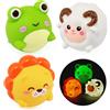 BelleStyle Giocattoli da Bagno per Bambini 1 2 3 4 Anni, 3 Pezzi Giochi Doccia per Vasca da Bagno con LED Luminosi, Giochi Bagnetto Neonato, Giochi Acqua Giocattolo Che Nuota per Ragazzi Ragazze