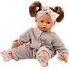 Götz 2327113 bambola Maxy Muffin Popsicle - alta 42 cm con occhi marroni che dormono, capelli castani e corpo morbido - dal corpo morbido in set da 7 pezzi