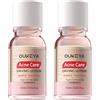 OUKEYA Confezione da 2 x 10 ML Crema Viso Idratante e Lenitiva con Niacinamide, Acido Salicilico e Calamina - Per Pelle Morbida e Luminosa