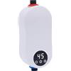 CHFUNE Scaldacqua istantanea elettrico da 5500 W, piccolo scaldabagno con indicatore di temperatura a LED, 220 V, per cucina e bagno [classe energetica A]