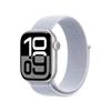 Apple - Watch Series 10 Gps 42mm Alluminio-argento - Sport Loop Blu Cloud