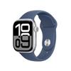 Apple - Watch Series 10 Gps 42mm Alluminio-argento - Sport Band Denim M/l