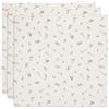 Jollein Riverside - Panno in mussola per bambini, confezione da 3 pezzi, 70 x 70 cm, 100% cotone, certificato Oeko-Tex