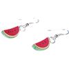Miniblings Wassermelonen Orecchini - Gioielli fatto a mano I Summer Party per le vacanze vacanze ottavo - Orecchini in argento