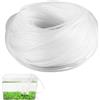 Doukesh 10 Metri Tubo di CO2 per Acquario Tubi in PVC 4/6MM Tubo per Pompa d'Aria Acquario Tubo Trasparente Tubo in Silicone per Acquario Giardino