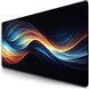 TITANWOLF Tappetino per Mouse XXL 900 x 400 - Office Mousepad - Controllo preciso del Mouse migliora la velocità e la precisione - Tenuta Stabile - Lavabile - Sottomano per Ufficio e casa