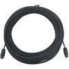 Pxyelec Toslink - Cavo audio digitale SPDIF in fibra ottica di 10 m, colore: nero 25 m Nero