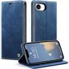Monweicz Cover Compatibile con IPhone 16E, Custodia Portafoglio con Slot per Scheda, Protezione Completa Premium in Pelle PU, Flip Libro Magnetica IPhone 16E, Blu