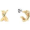 Tommy Hilfiger Jewelry Orecchini a Perno da Donna in Oro Giallo con un Nodo Nautico - 2780993