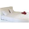 VO design RAFITEXTIL - Lenzuolo sopra 300 x 300 50% poliestere/50% cotone 150 fili, bianco