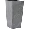 Siena Garden Fioriera Nizza Stone grigio effetto cemento, 40 x 75 cm, vaso di plastica con inserto