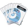 TUKA-i-AKUT 10X A2 Cornice a Scatto in Alluminio Profilo 25 mm, Pieghevoli Cornice a Clip per Poster Foto Display Pubblicitari, Pannello Protezione, Materiale Fissaggio, Color Argento TKD8420-A2-10X