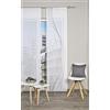 Vision S Tenda a pannello semitrasparente Heights, effetto bambù, stampa digitale, pagine tagliate al laser, colore: grigio, dimensioni: 245 x 60 cm, numero: 1 x