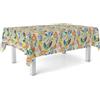 Martina Home Tovaglia in tela cerata Mandarino Arancione 140 x 140