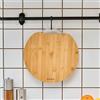 Karaca Owen - Tagliere da cucina in bambù, grande, in legno