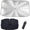lurora2021 Parasole Per Parabrezza Auto Interno Ombrellino Parasole Per Auto Pieghevole E Ruotabile A 360° Per La Maggior Parte Delle Auto E Suv (140 X 79cm)